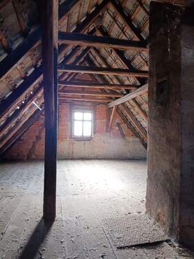 ausbaufähiger Dachboden - 