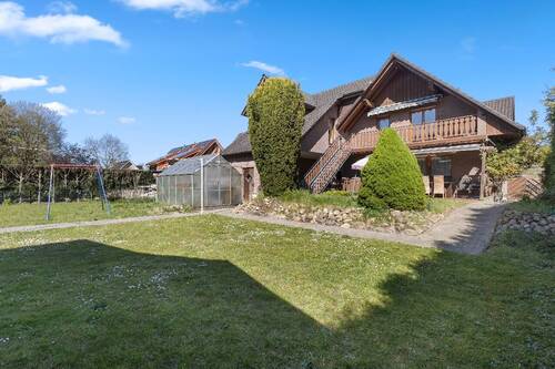 Rückansicht Haus - 