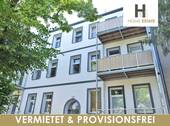 Hausansicht - Vermietete große Wohnung in grüner Umgebung & Provisionsfrei