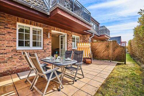 West-Terrasse - Geräumige 4-Zi. Wohnung mit West-Terrasse in Top-Strandlage Westerlands