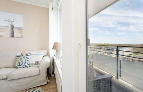 Teilansicht Wohnzimmer - Etagenwohnung mit 47,00 m&sup2; in Kellenhusen zum Kaufen