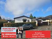 Bungalow zu verkaufen - Bungalow mit 4 Zimmern, Garten, Keller, Garage in guter und ruhiger Lage von Blieskastel