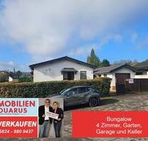 Bungalow mit 4 Zimmern, Garten, Keller, Garage in guter und ruhiger Lage von Blieskastel
