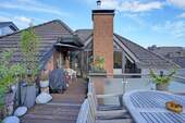 Blick von der Terrasse zum Haus - 