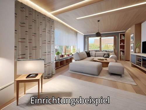 Wohnzimmer EG (Einrichtungsbeispiel) - 