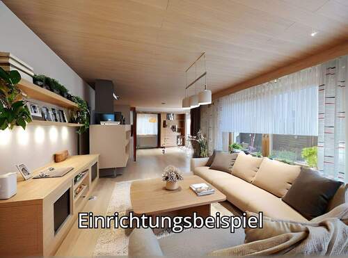 Wohnzimmer EG (Einrichtungsbeispiel) - 