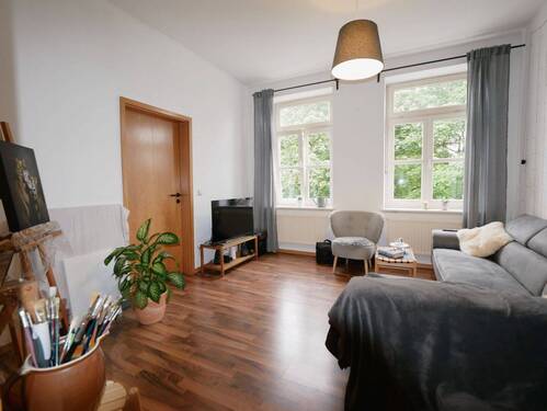 Wohnzimmer - Etagenwohnung mit 48,50 m² in Rendsburg zur Miete