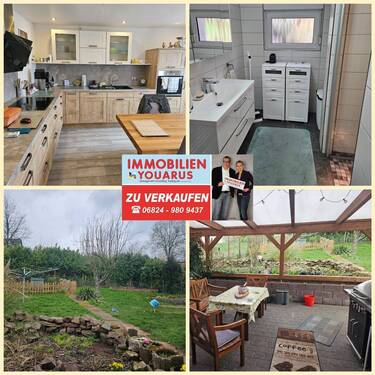 Einfamilienhaus zu verkaufen - Einfamilienhaus mit Garten und überdachte Terrasse, Keller in LandsweilerReden