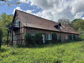 Seitenansicht vom Garten - 