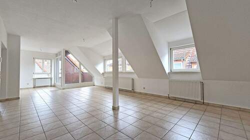 Wohn- und Essbereich - 3 Zimmer Etagenwohnung zum Kaufen in Rockenhausen