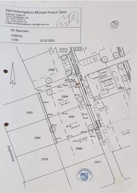 Liegenschaftskarte - 