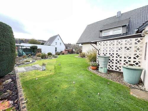 Gartengrundstück mit Freisitz - Einfamilienhaus mit 145,00 m² in Hille-Rothenuffeln zum Kaufen