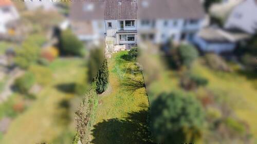 Haus als Luftaufnahme - 