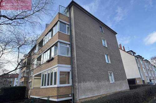 Rückansicht - Ruhige Lage und schnell in der City