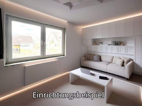 Büro/ Schlafzimmer EG (Einrichtungsbeispiel) - 