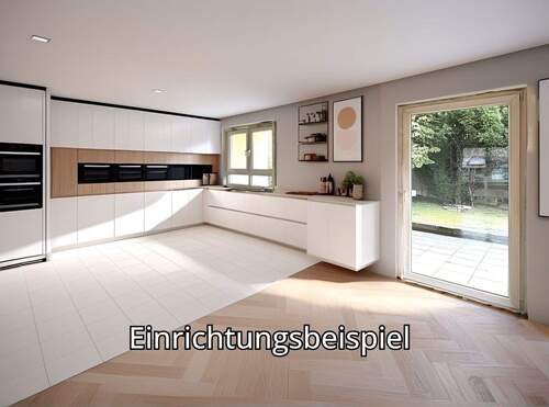 Küche/ Essbereich EG (Einrichtungsbeispiel) - 