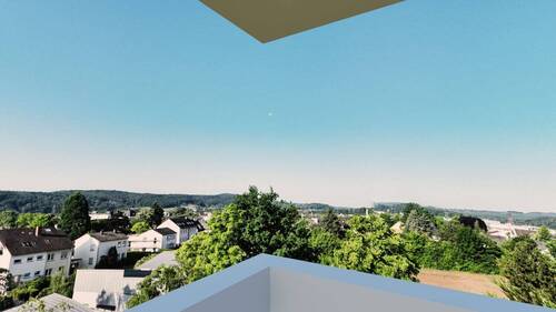 Ausblick - Balkon Wohnung Nr. 16 - 