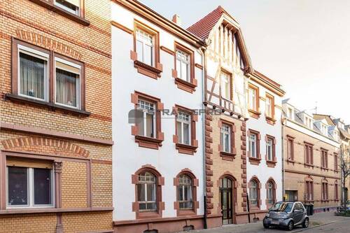 Ansicht Straße - 2 Zimmer Etagenwohnung zur Miete in Mannheim