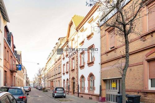 Straße - Etagenwohnung mit 49,10 m&sup2; in Mannheim zur Miete