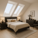 Schlafzimmer WHG 21.mit KI erstellt - Leben in Stockelsdorf, Neubau, WHG 21