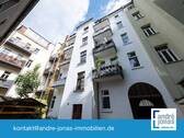 Haus Rückseite - Etagenwohnung in Leipzig zum Kaufen