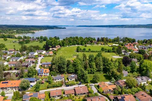 Luftbild Seeshaupt - KENSINGTON - Exklusiv - Traumgrundstück in ruhiger Lage