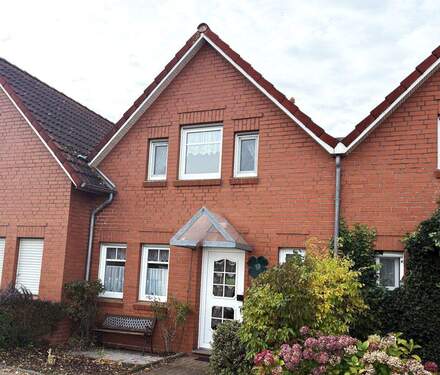 Vorderansicht - 3 Zimmer Reihenmittelhaus zum Kaufen in Großefehn-Timmel