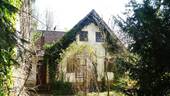 Rückfront - Refugium: Zweifamilien- Handwerkerhaus auf großem Grundstück in Seenähe