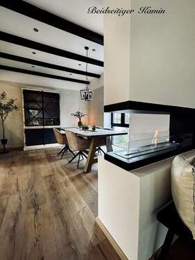 Raumteiler Kamin - 