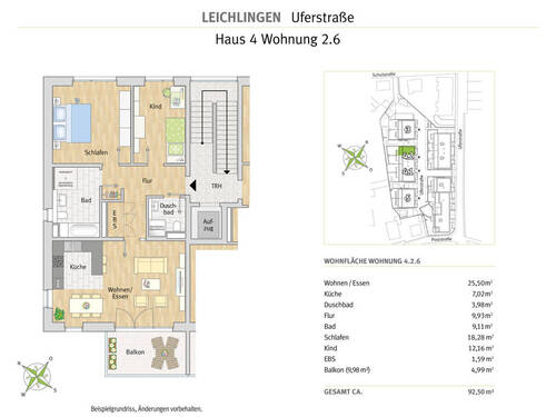 Leichlingen - Uferstr - Whg 4.2.6 - 
