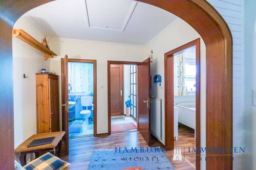 Diele mit Rundbogen - 4 Zimmer Bungalow in Dahme