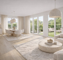 NIENDORF - Exklusive Neubau 4 Zimmer Wohnung auf 2 Etagen mit eigenem, großen Garten in Bestlage - Hamburg