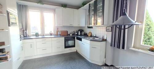 Blick in die Küche - 