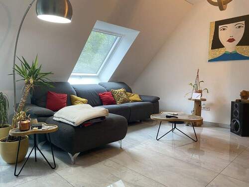 Wohnzimmer I - Etagenwohnung mit 63,00 m&sup2; in Duisburg / Beeck zum Kaufen