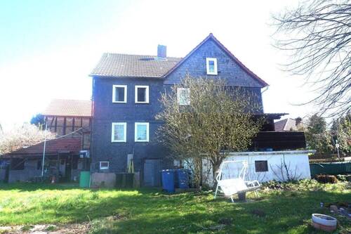 Gartenseite vom Wohnhaus.JPG - 