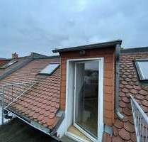 Dachgeschosswohnung mit Balkon und Blick über Zwickau