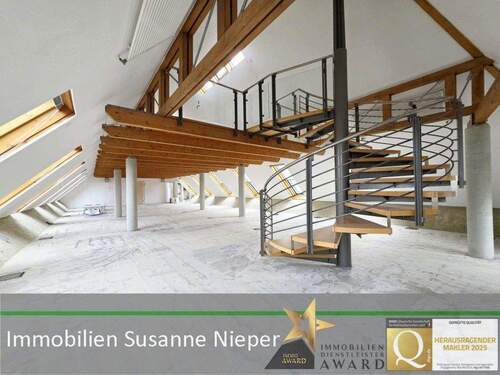 untere Bürofläche - Für Unternehmen, die mehr suchen als nur Arbeitsfläche. Exklusives Loftbüro mit Blick auf Wupper und Schwebebahn