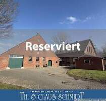 ***Reserviert*** Herrschaftliches Wohnhaus mit umfangreichen Nebenflächen und der Option auf Landzukauf - Lemwerder Krögerdorf