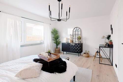 Schlafzimmer - Etagenwohnung mit 65,00 m&sup2; in Filderstadt zum Kaufen