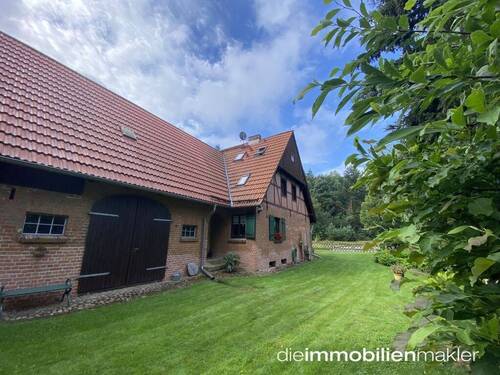 Hausansicht - 5 Zimmer Bauernhaus, Landhaus zum Kaufen in Siehdichum