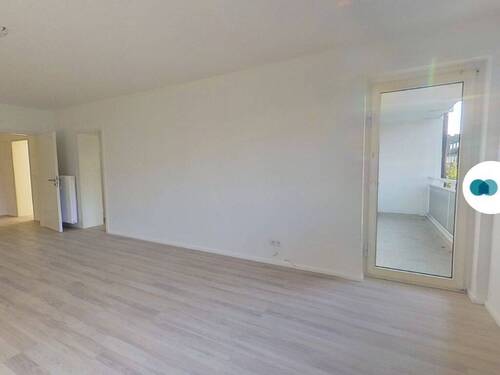 Ansicht III: Wohn - und Essbereich - Etagenwohnung mit 67,00 m&sup2; in Gelsenkirchen zur Miete