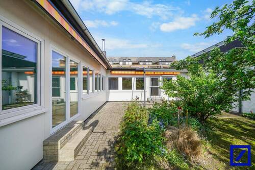 Rückansicht Haus - 4 Zimmer Reihenmittelhaus in Lilienthal