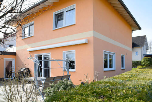 Terrasse - Einfamilienhaus mit 126,70 m² in Daubach zum Kaufen