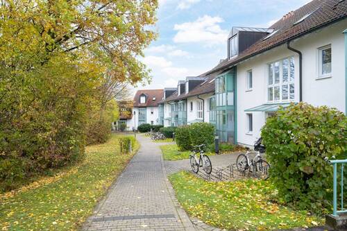 gepflegte Wohnanlage - Top gepflegte 2-Zimmer-Wohnung im begehrten Markt Schwaben