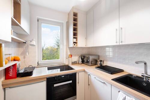 durchdachte Einbauküche - 