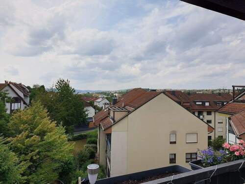 Aussicht vom Balkon aus - 