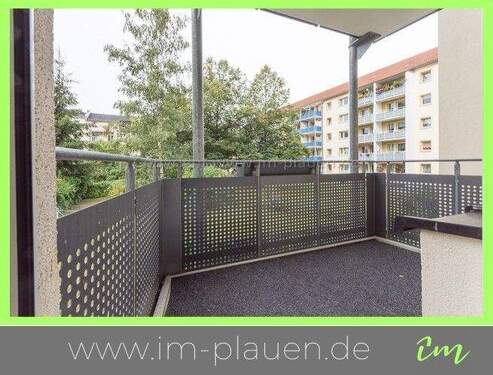 Balkon - 2 Raumwohnung mit Balkon & Einbauküche - in Plauen Haselbrunn