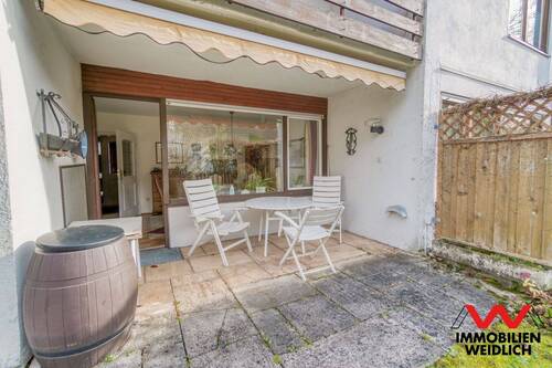 Blick auf die Terrasse - 