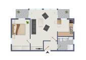 Grundriss visualisiert - 