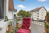 Balkon 1 - Etagenwohnung mit 52,10 m² in Karlsruhe zum Kaufen